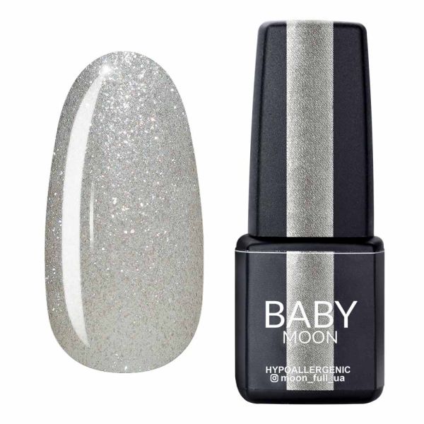 Гель-лак Baby Moon Dance Diamond 02 білий жемчуг, 6мл