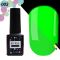 Гель-лак Kira Nails FLUO 002 (салатовий, флуоресцентний), 6 мл