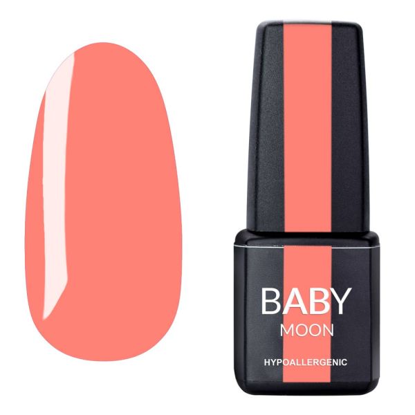 Гель-лак Baby Moon Summer 04 персиковий, 6мл