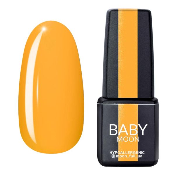Гель-лак Baby Moon Sunny Solo 04 шафрановий, 6мл
