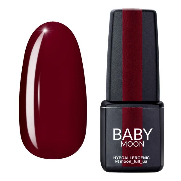 Гель-лак Baby Moon Burgundy 06 баклажан 6мл