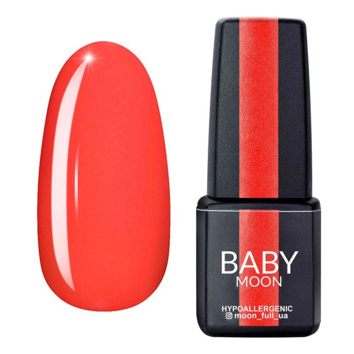 Гель-лак Baby Moon Perfect Neon 05 кораловий, 6мл 
