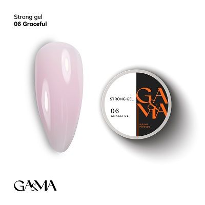 Strong Gel GaMa 006 Graceful Рожевий 30г