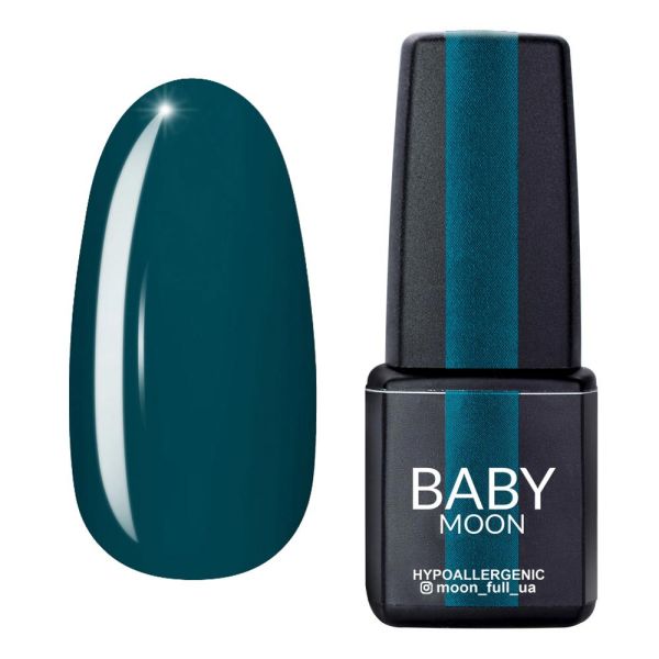 Гель-лак Baby Moon Green Sea 06 синьо-зелений, 6мл