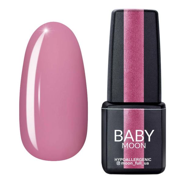 Гель-лак Baby Moon Lilac Train 06  вінтажний рожевий, 6мл