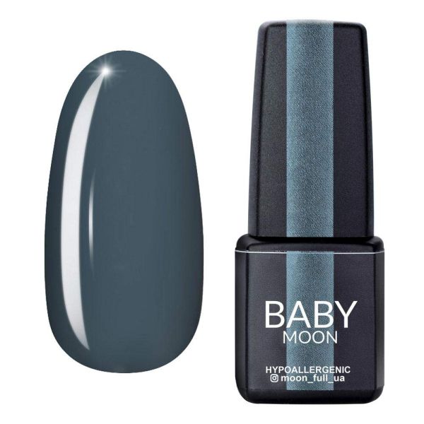 Гель-лак Baby Moon Cold Ocean 7 сірий, 6мл
