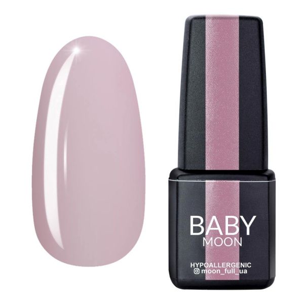 Гель-лак Baby Moon Sensual Nude 07 рожеве праліне, 6мл