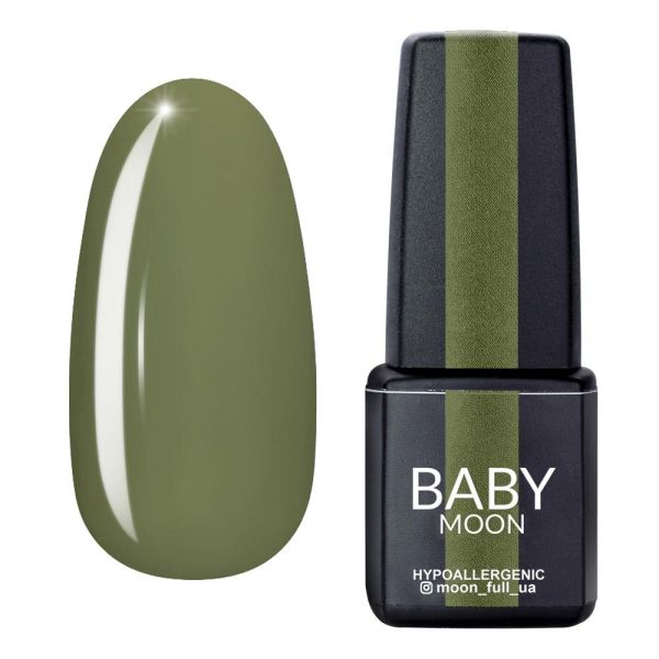Гель-лак Baby Moon Green Sea 08 ніжний  оливковий, 6мл