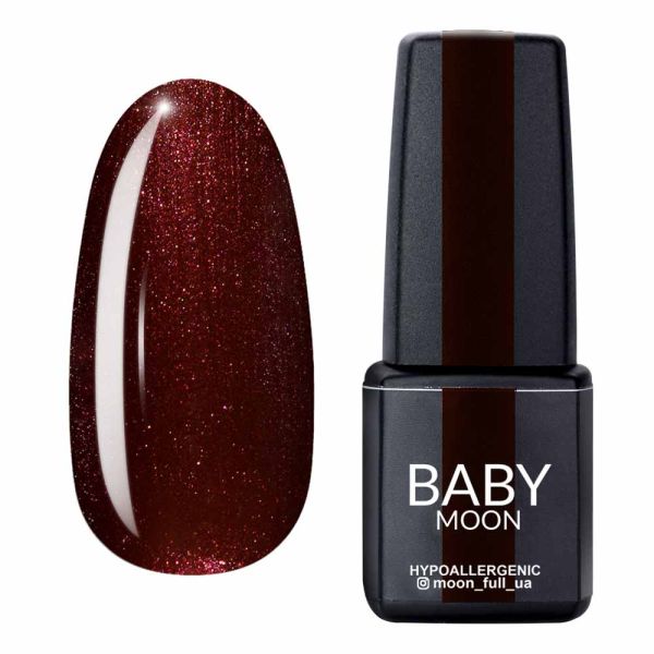 Гель-лак Baby Moon Dance Diamond 08 рожевий шоколад, 6мл