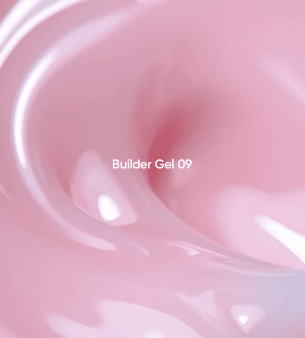 Гель для нарощування нігтів NailsOfTheday Builder 09 молочно–рожевий, 15мл