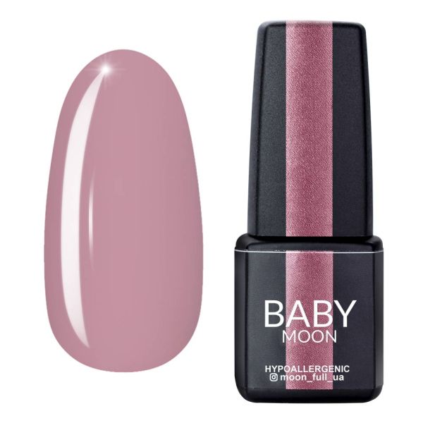 Гель-лак Baby Moon Dolce Rose 09, бежево-ліловий 6мл