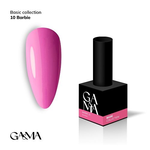 Гель-лак GaMa Basic collection 010 Barbie 10мл