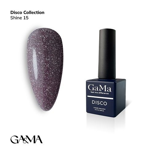 Гель-лак GaMa Shine светоотражающий 015 10мл