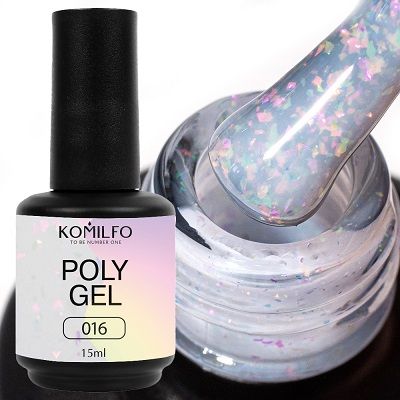 Рідкий полігель Komilfo PolyGel 016, 15мл