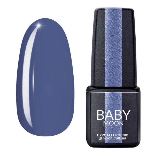 Гель-лак Baby Moon Cold Ocean 16 сізий, 6мл