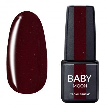 Гель-лак Baby Moon Red Chic 17 вишневий, 6мл