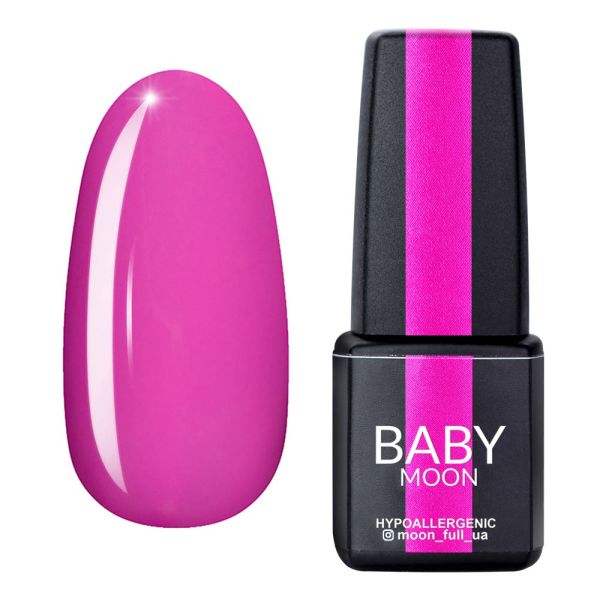 Гель-лак Baby Moon Dolce Rose 17, фуксія 6мл