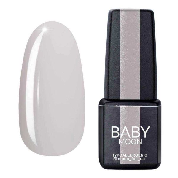 Гель-лак Baby Moon Sensual Nude 18 молочно-бежевий напівпрозорий, 6мл