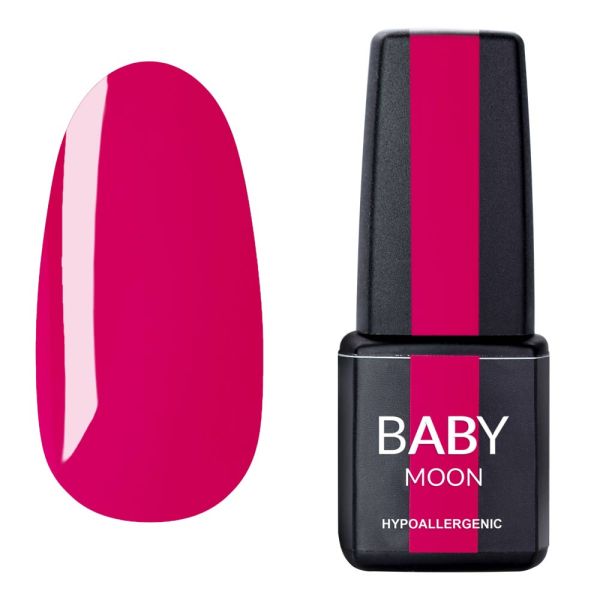 Гель-лак Baby Moon Perfect Neon 19 фуксія, 6мл 