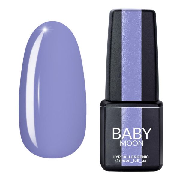 Гель-лак Baby Moon Lilac Train 19 волошковий, 6мл