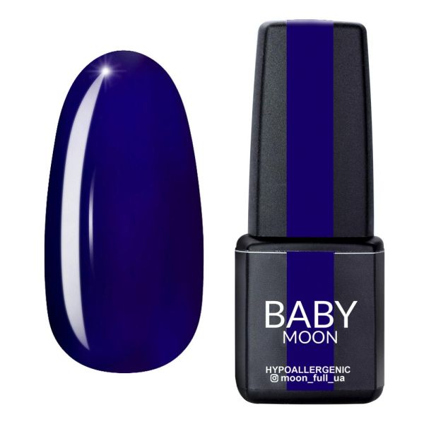 Гель-лак Baby Moon Cold Ocean 25 темний індіго, 6мл