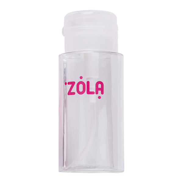 Ємність пластикова для рідини з помпою-дозатором Zola  прозора