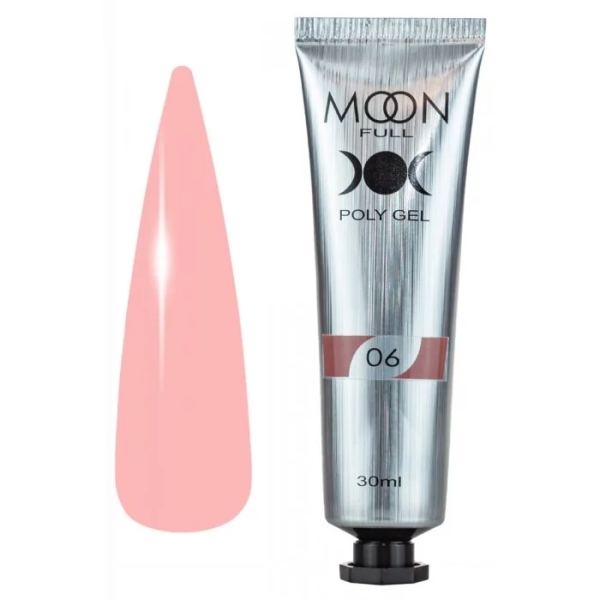 Полігель  Moon Full Poly Gel 06, туба 30мл