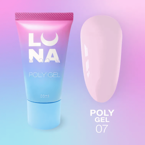 Полігель для нарощування Luna Poly Gel 07, 30мл