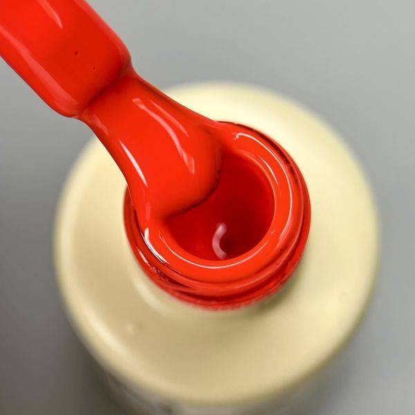 Гель-лак Nika Zemlyanikina  the gel polish 114 неоновий помаранчевий, 6мл