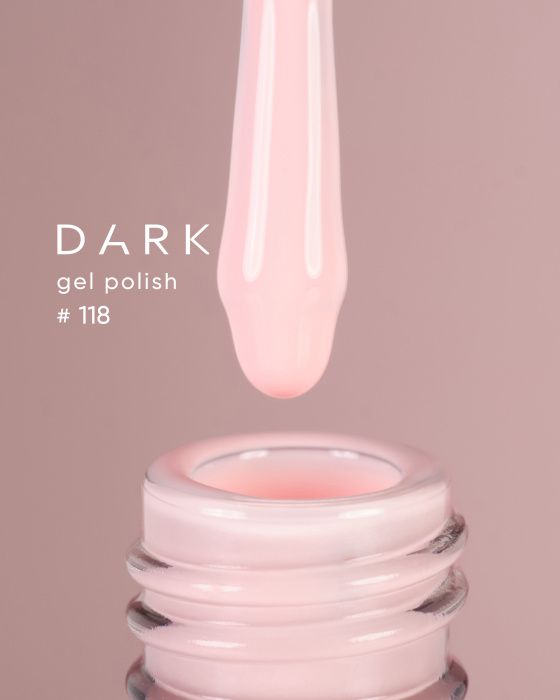 Гель-лак Dark 118 пастельний