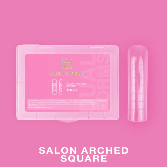 Верхние формы для наращивания Luna Salon Arched Square