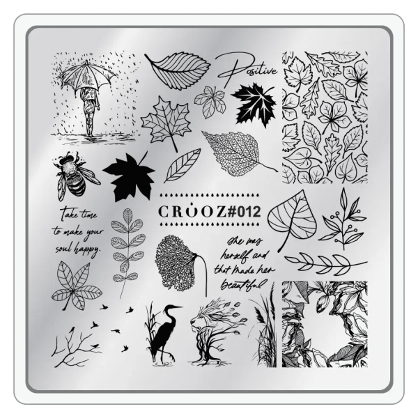 Пластина для стемпінга Crooz  12