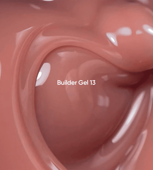 Гель для нарощування нігтів NailsOfTheday Builder 13  темно-карамельний, 15мл
