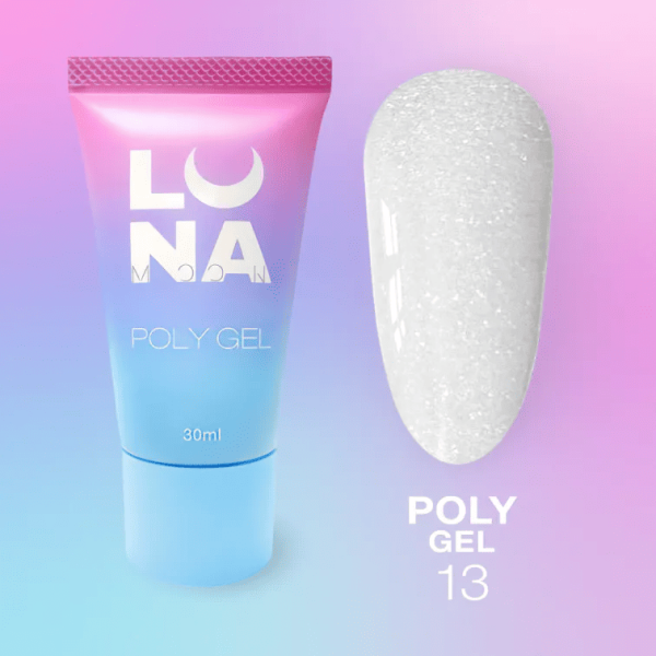 Полігель для нарощування Luna Poly Gel 13, 30мл