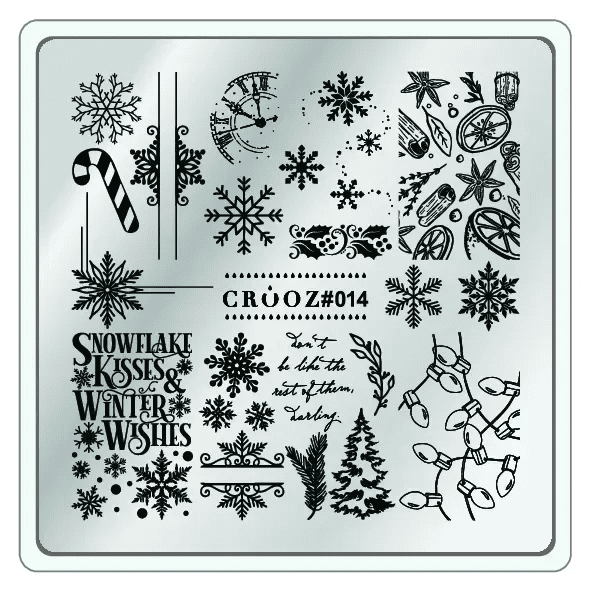 Пластина для стемпінга Crooz  14
