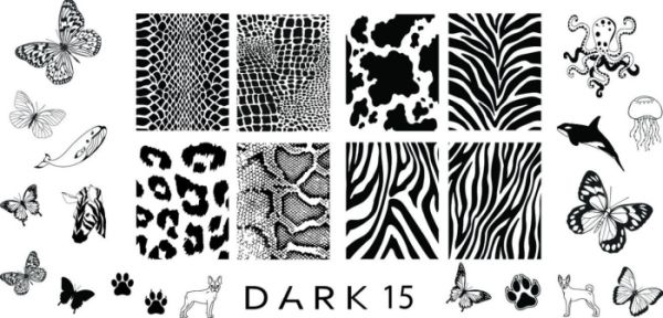 Пластина для стемпінгу DARK 15