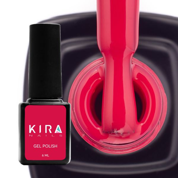 Гель-лак Kira nails №164 (винний, емаль), 6 мл