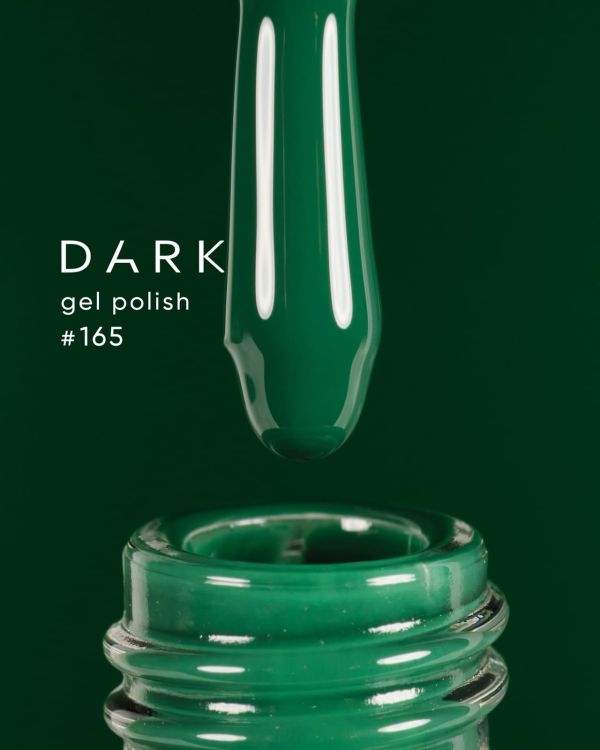 Гель-лак Dark 165 нефритовий