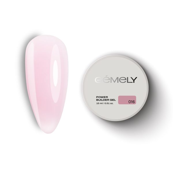 Гель GEMELY Power builder gel 16, 15мл