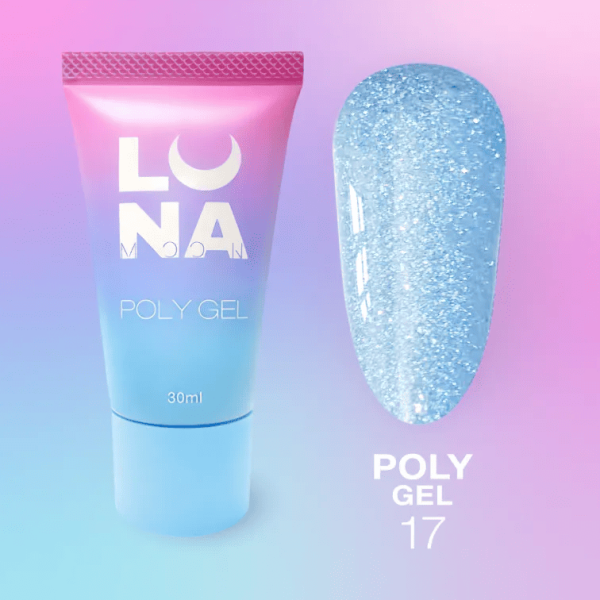 Полігель для нарощування Luna Poly Gel 17, 30мл
