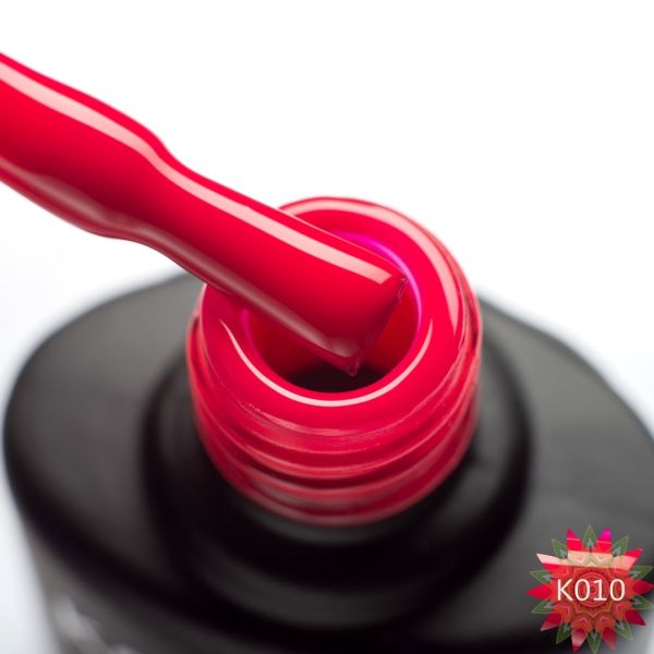 Гель-лак Komilfo Kaleidoscopic Collection K010 (фуксія, неоновий), 8 мл