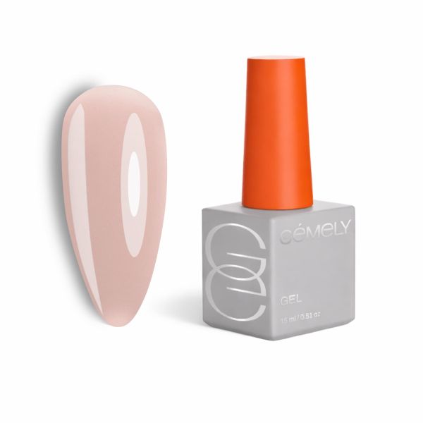 Гель GEMELY Fast builder gel 19, персиковий 15мл