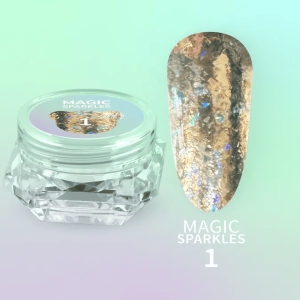 Сухі блискітки для нігтів You Are Cute Magic Sparkles 01 