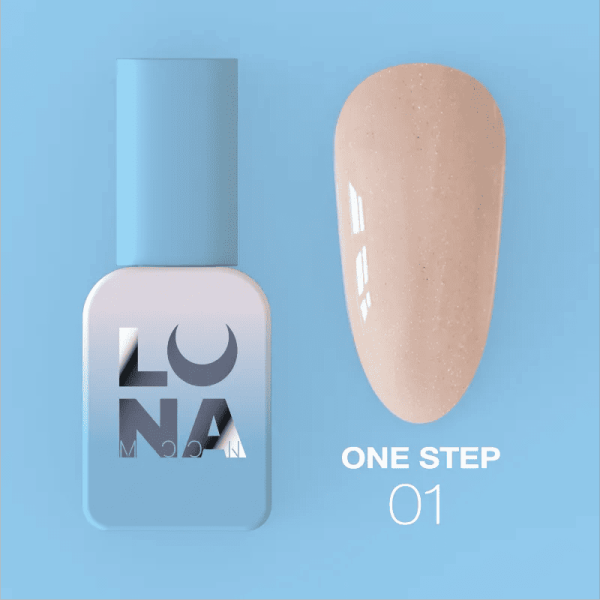 Однофазний гель-лак LUNAmoon One Step  01, 8мл
