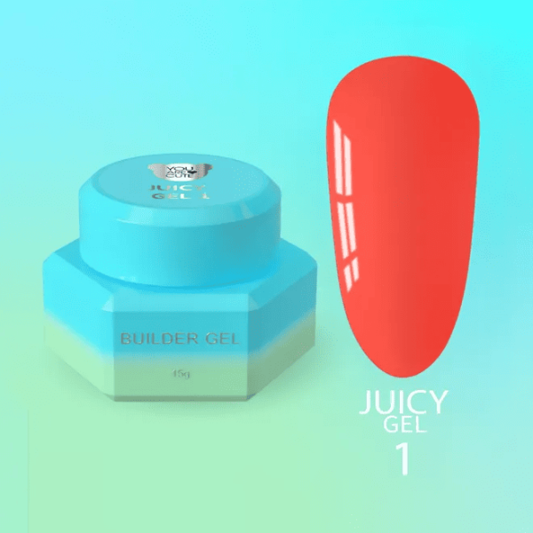 Гель для наращивания You Are Cute  Juicy Gel 01, 15мл