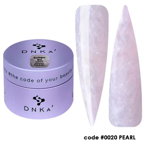 Гель перламутровий DNKa' Builder Gel  0020 Pearl
