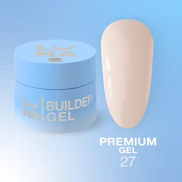 Гель для наращивания Luna Premium Gel 27