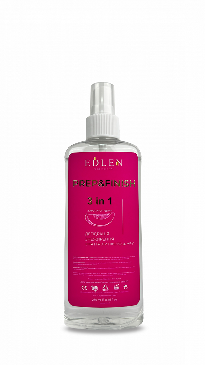 Обезжирювач Edlen Prep&Finish 250мл Melon Диня
