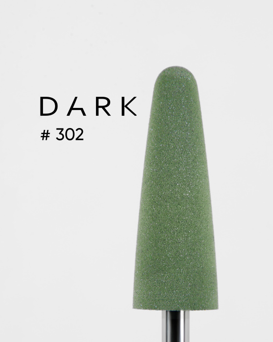 Фреза полірувальник Dark 302 загострений великий зелений