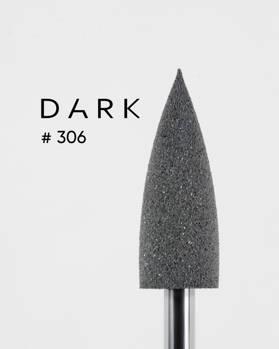 Фреза полировщик Dark 306 маленький серый